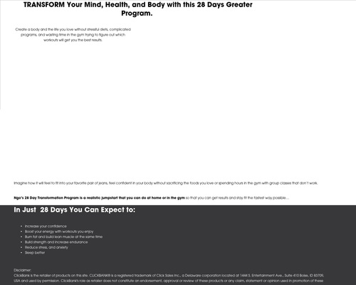 28 Days Greater – Lose up to 20 lbs in 28 days