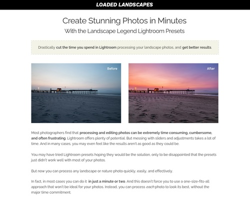 Landscape Legend Lightroom Presets for Awesome Nature Photography