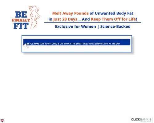 BeFinallyFit – Your Weight Loss BFF! New 2019 Launch!