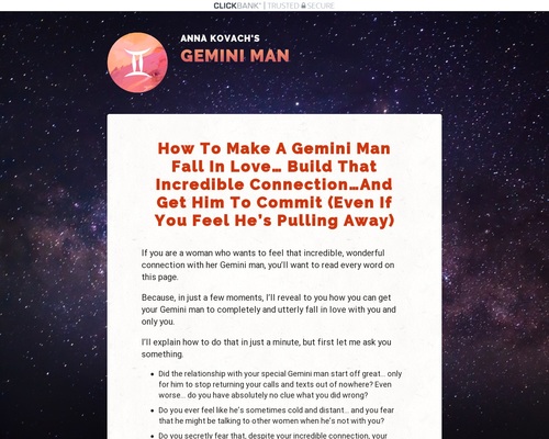 Gemini Man Secrets