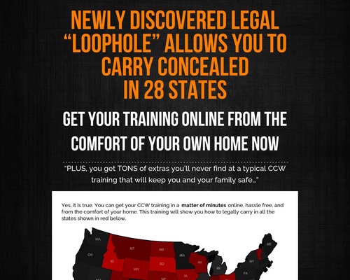 Concealed Carry Loophole – Survival Life