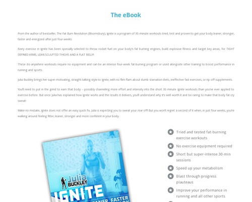 IGNITE: 4 Weeks to a Leaner, Faster and Hotter Body PDF eBook