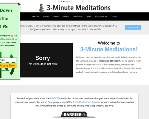 3 Minute Meditations